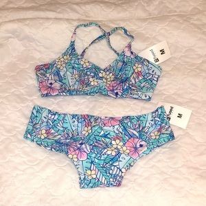 Fused Hawaii Bikini Set